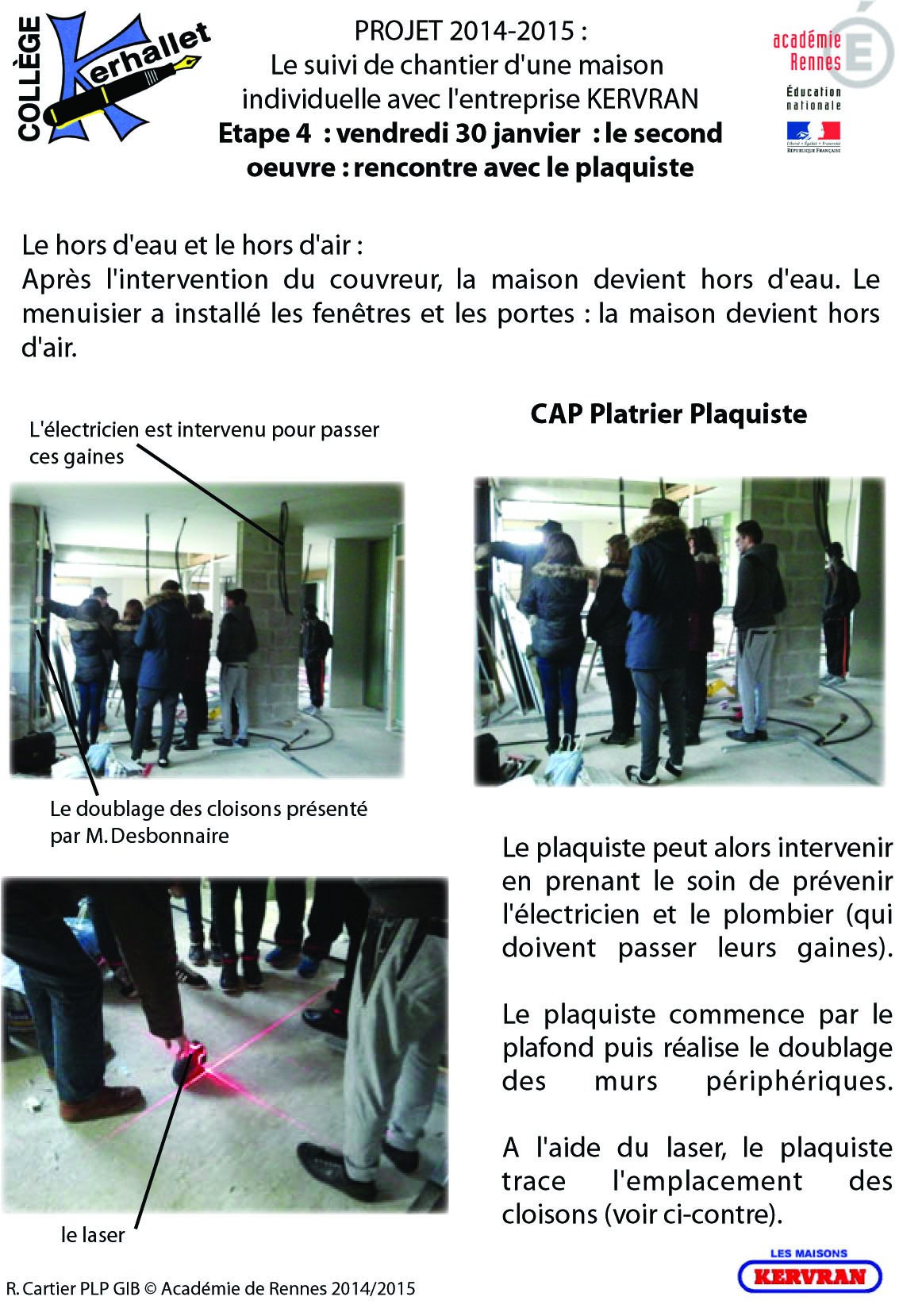 les etapes de la rencontre