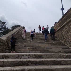 escalier rampe du château