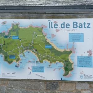 plan île de Batz